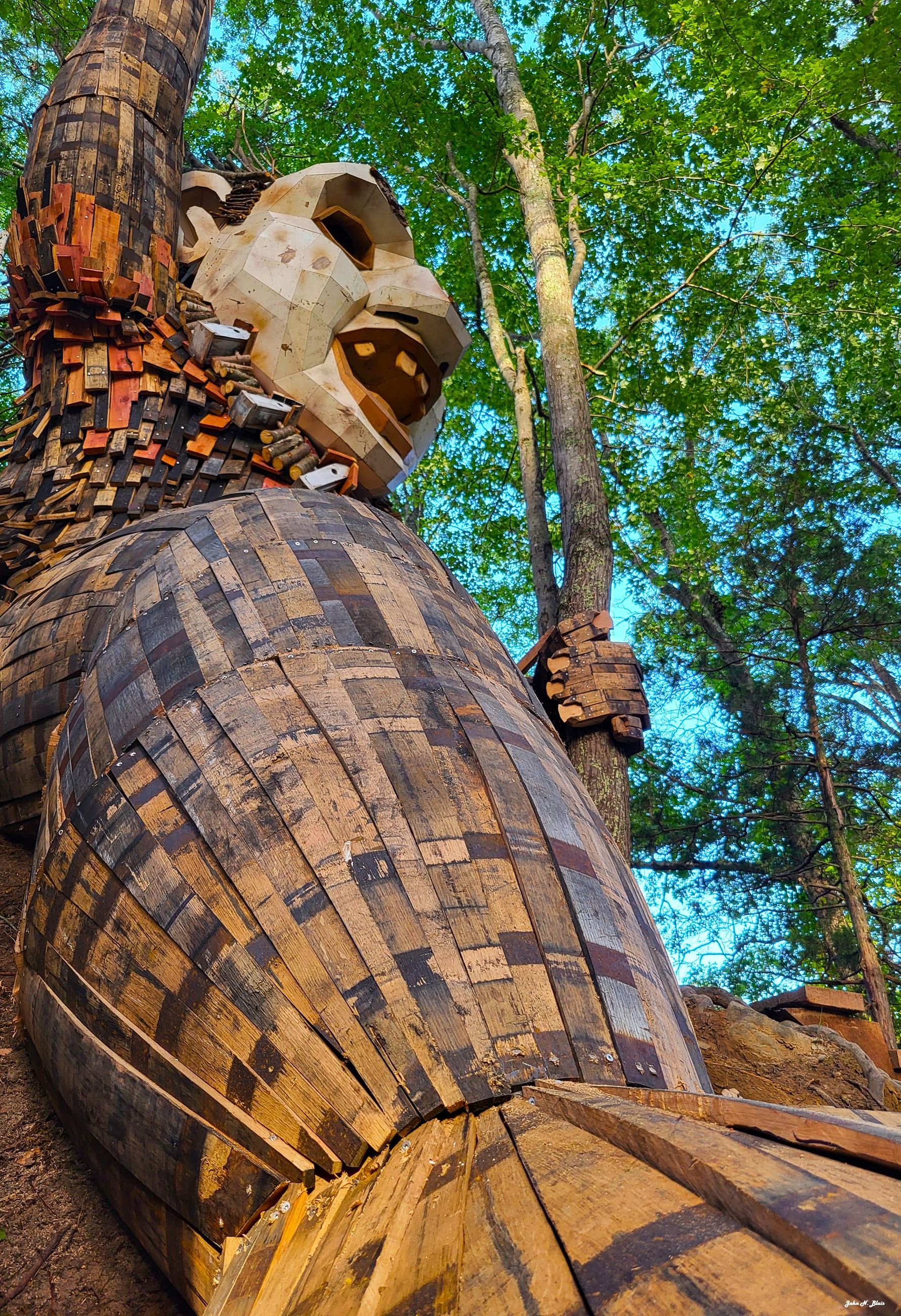 Photo of Iver Mudslider troll by John Blais